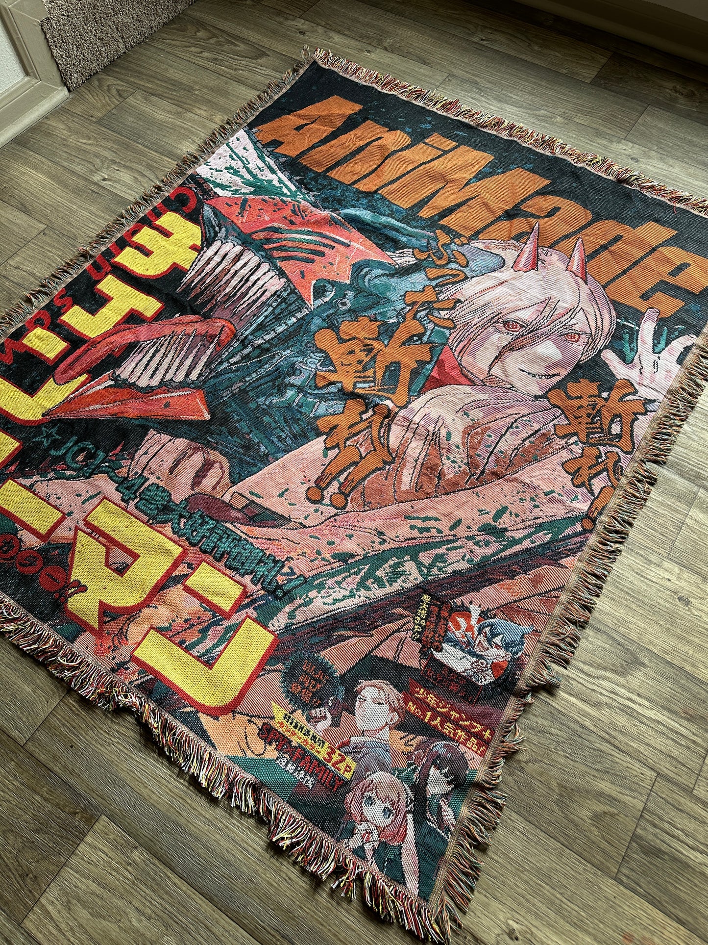 Devil Hunters Anime Blanket/Tapestry